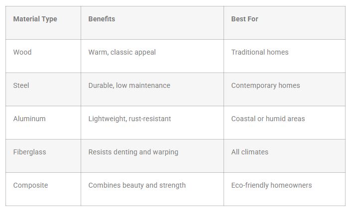 Design Flexibility and Aesthetic Appeal